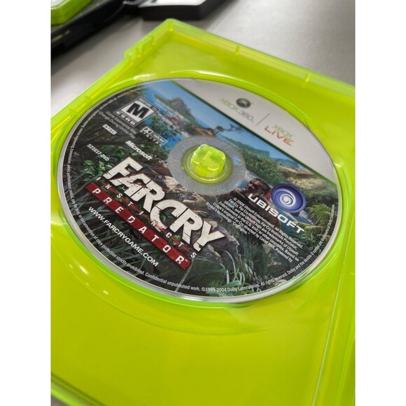 Far Cry Instincts Predator Xbox 360 Game Case Disc Mature 17+ Ubisoft Tested - Picture 4 of 6